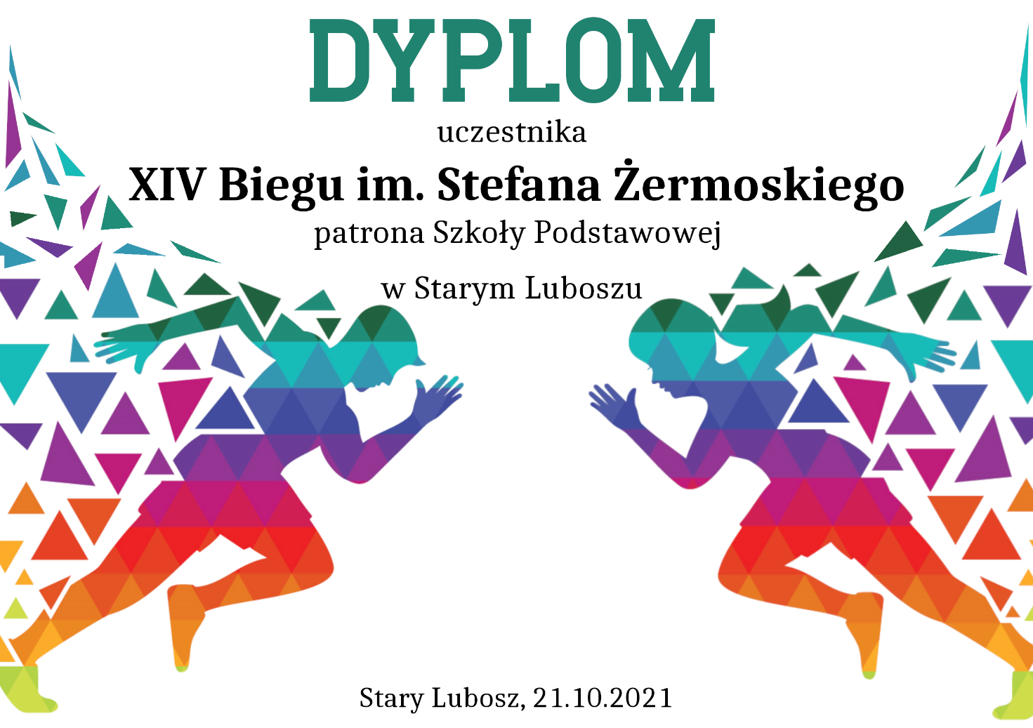 XIV Bieg im. Stefana Żeromskiego – 28.10.2021 r.